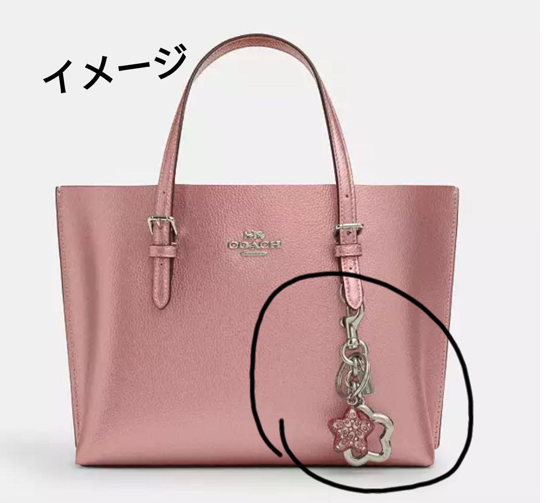 新品 コーチ キーホルダー バッグチャーム