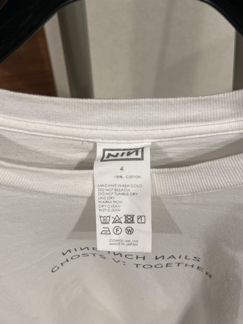 トップス COMOLI x Nine Inch Nails L/S T-SHIRT 4