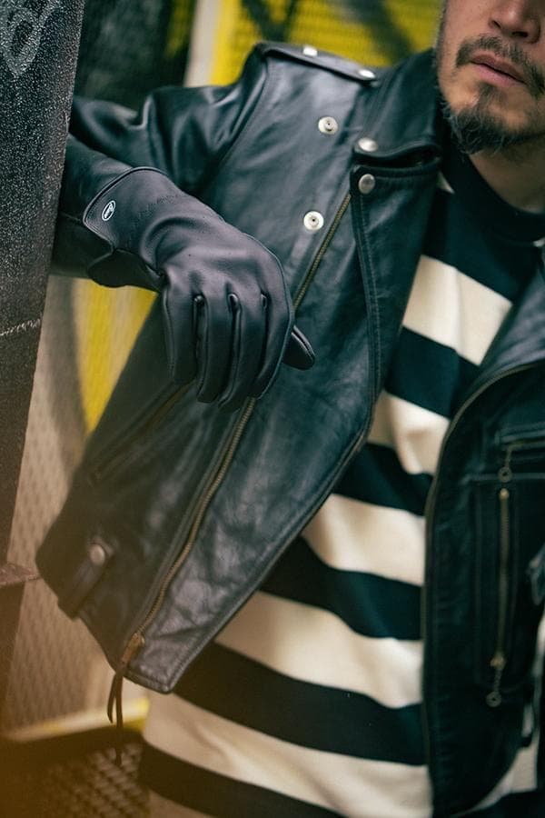 ブコ ホースハイド MOTORCYCLE GLOVE BLACK 9½