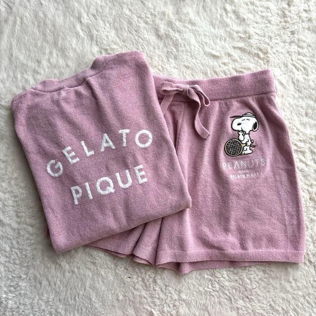 ゆん様 ジェラートピケ 2024 PEANUTS スヌーピー ルームウェア