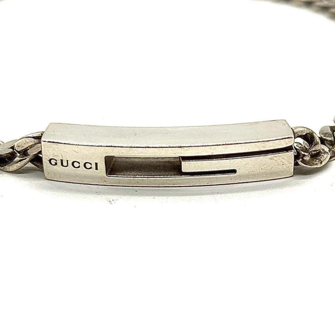 あ*ら様 グッチ　ブレスレット カットアウトG チェーン 喜平 925 シルバー