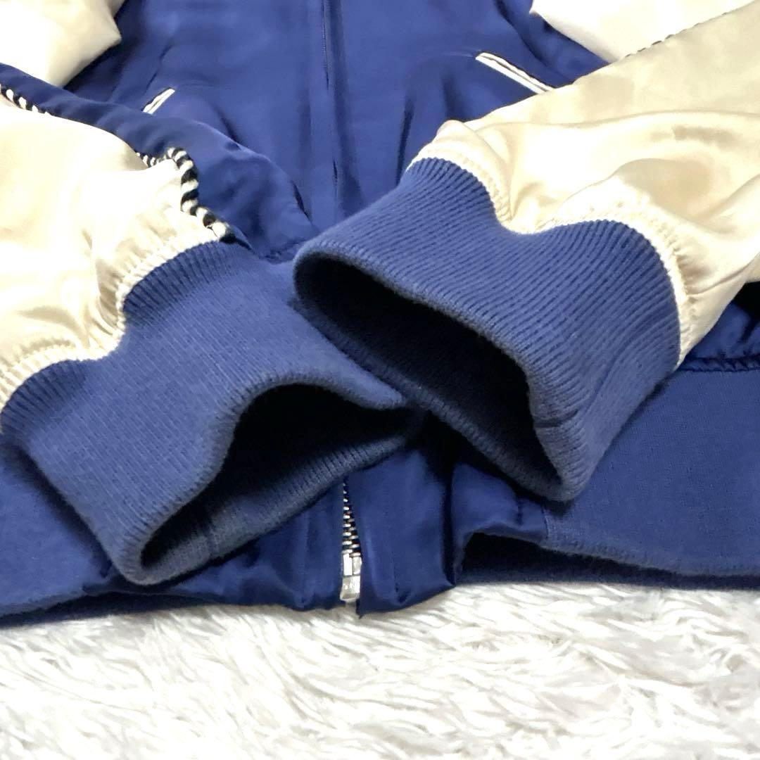 クリスチャンダダ DADAISM 赤いバラ刺繍 スカジャン