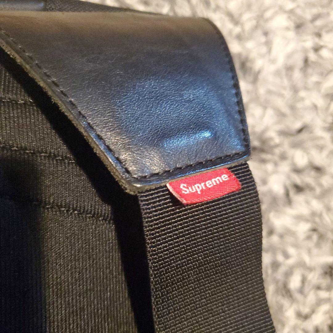Supremeノースフェイス レザーバッグ ボディバッグ ポーチ