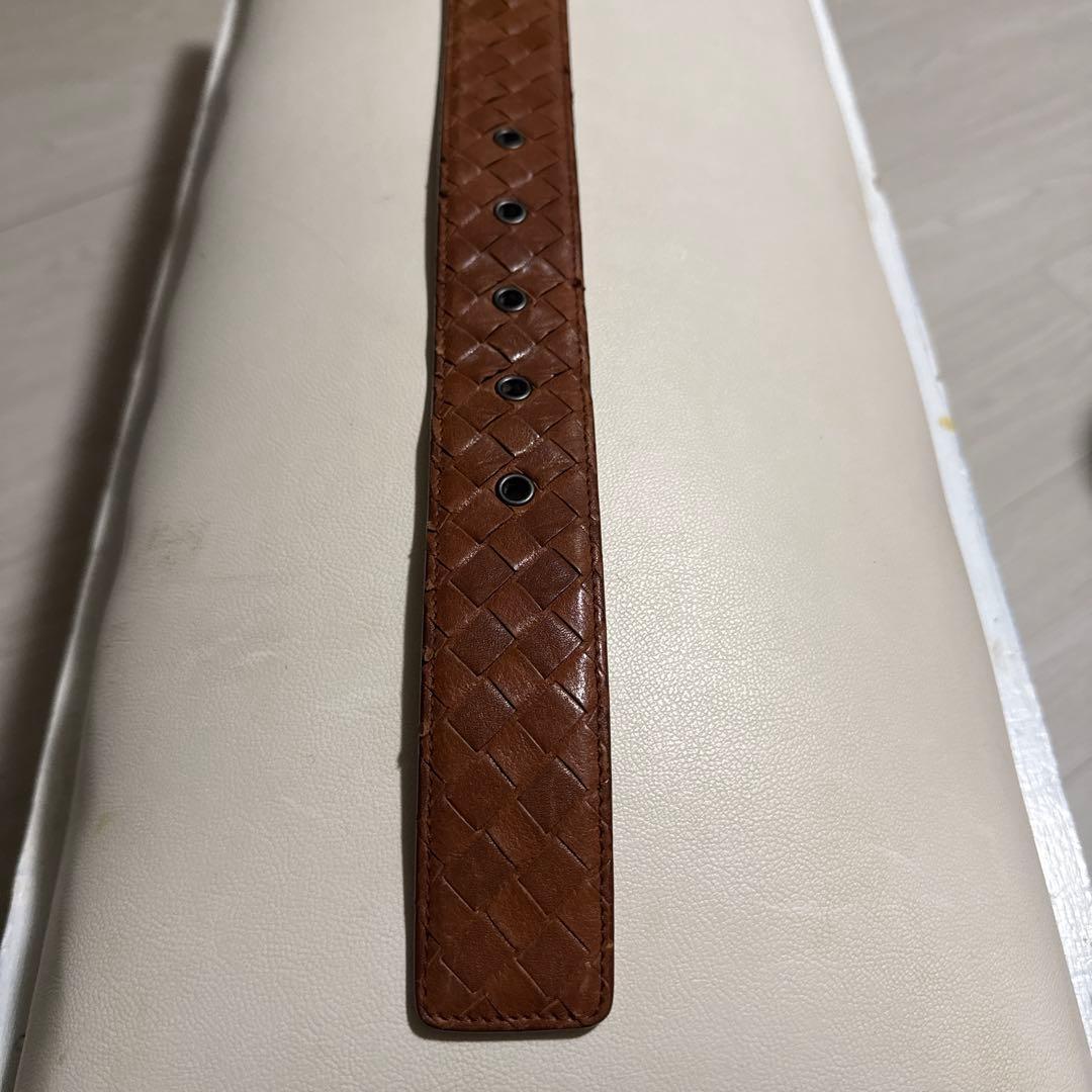 BOTTEGA VENETA ベルト　ブラウン32インチ