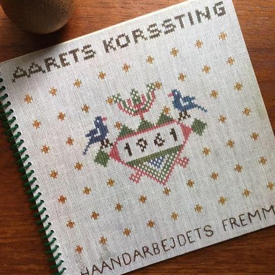 d1:  Fremme フレメ　カレンダー　１９６１年　クロスステッチ　刺繍