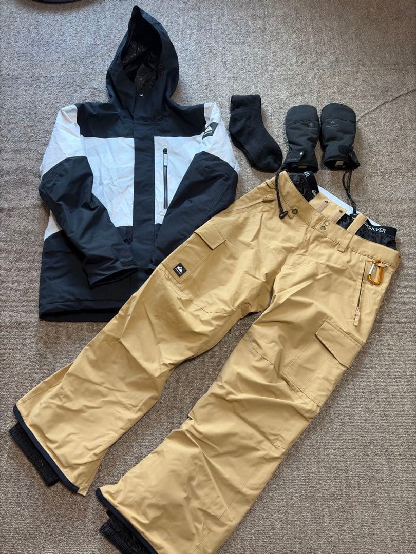 T*様 Quiksilver スノーボードウェア&スノーボード板セット
