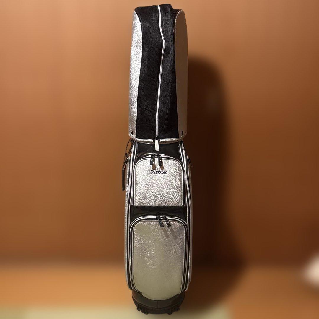 Titleist シルバー キャディバッグ