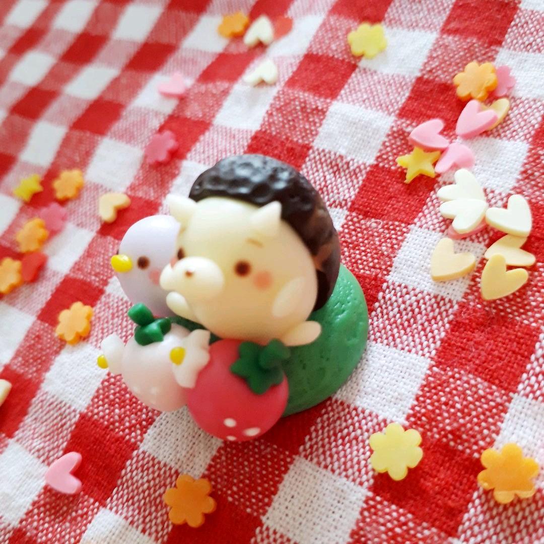 ハリネズミさんイチゴ狩り♡
