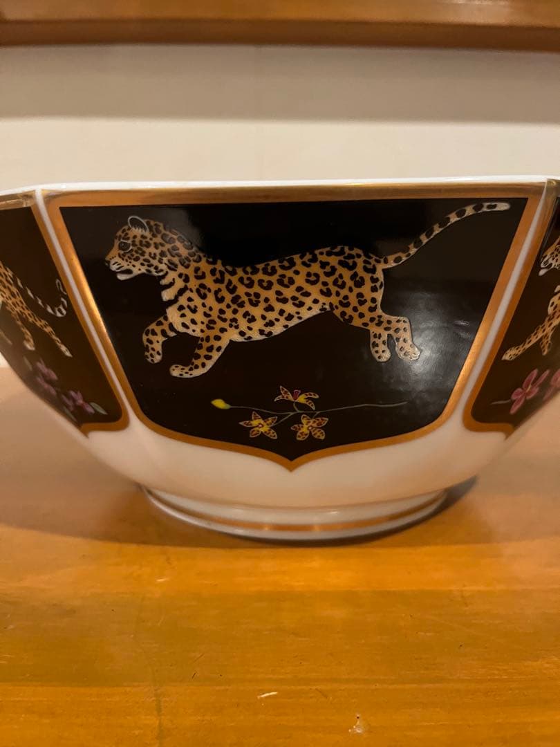 食器 Lynn Chase Jaguar Jungle Octagonal Bowl