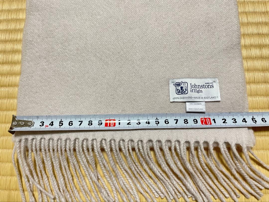 Johnstons of Elginジョンストンズオブエルガン カシミヤマフラー