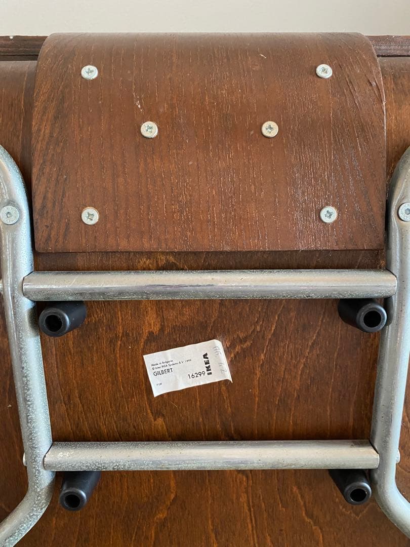 ② 90's IKEA GILBERT スタッキングチェア　プライウッド