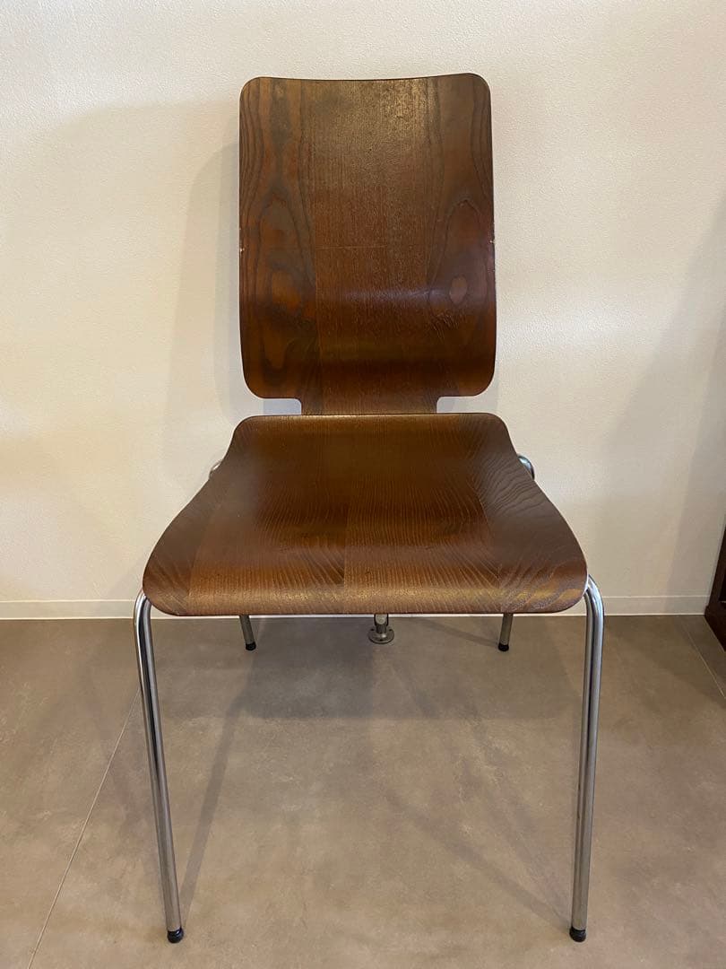 ② 90's IKEA GILBERT スタッキングチェア　プライウッド