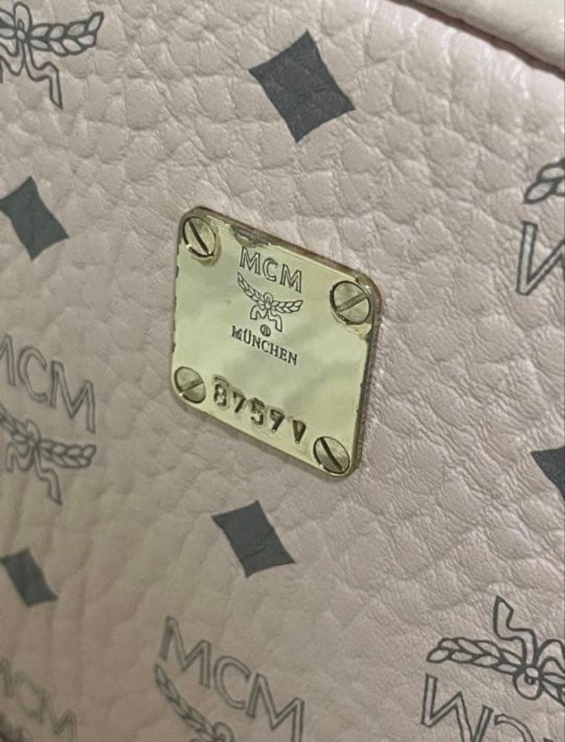 MCM リュックS パウダーピンク