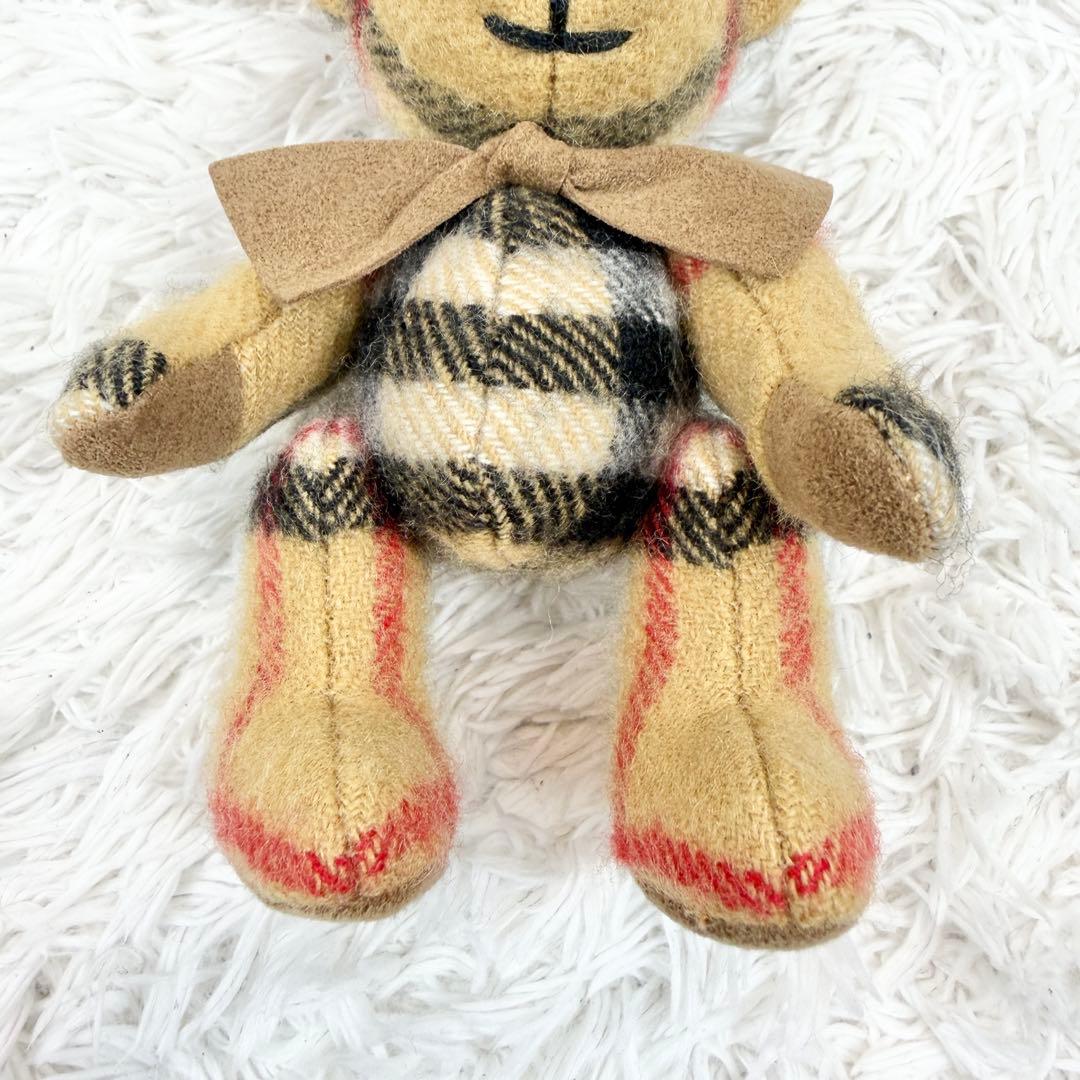✨新品同様✨ BURBERRY ノバチェック 熊 ベアー キーホルダー チャーム