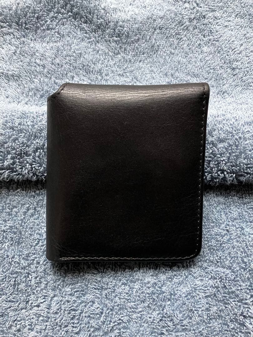 Hender Scheme ブラック 二つ折り財布 エンダースキーマ