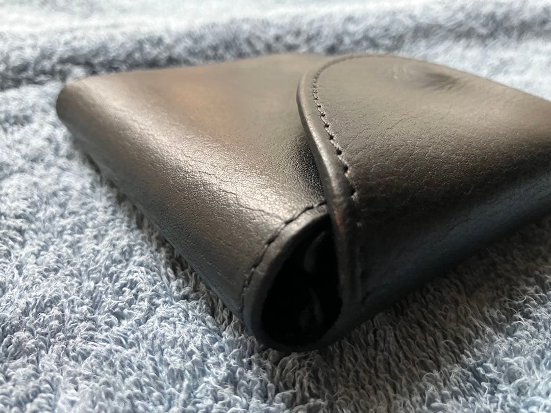Hender Scheme ブラック 二つ折り財布 エンダースキーマ