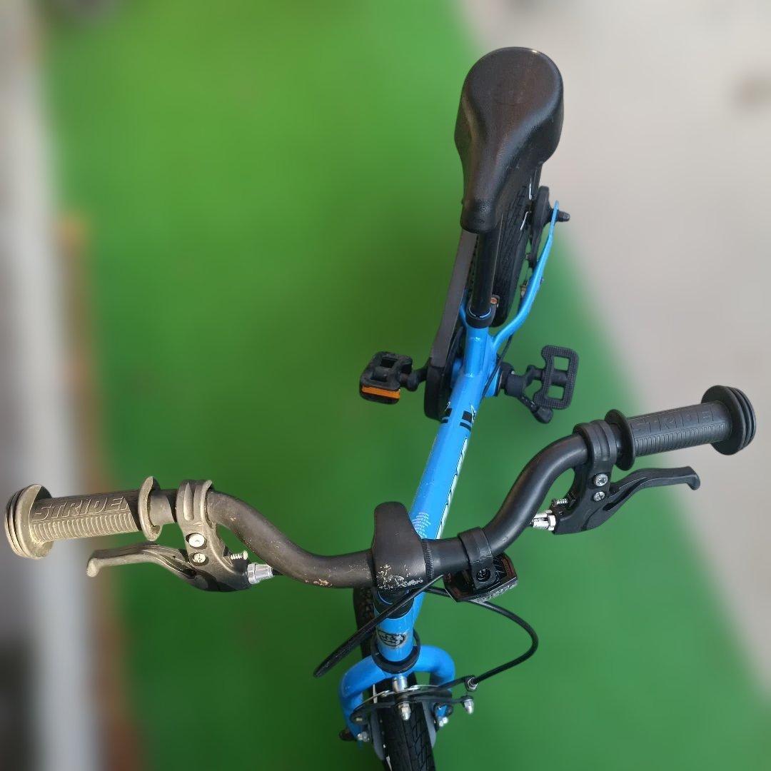 ストライダー STRIDER 14xスティールブルー 青 バランスバイク