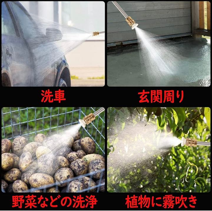 高圧洗浄機 18V 充電式 洗浄機 洗浄器 吐出圧力3~6Mpa マキタ 18V