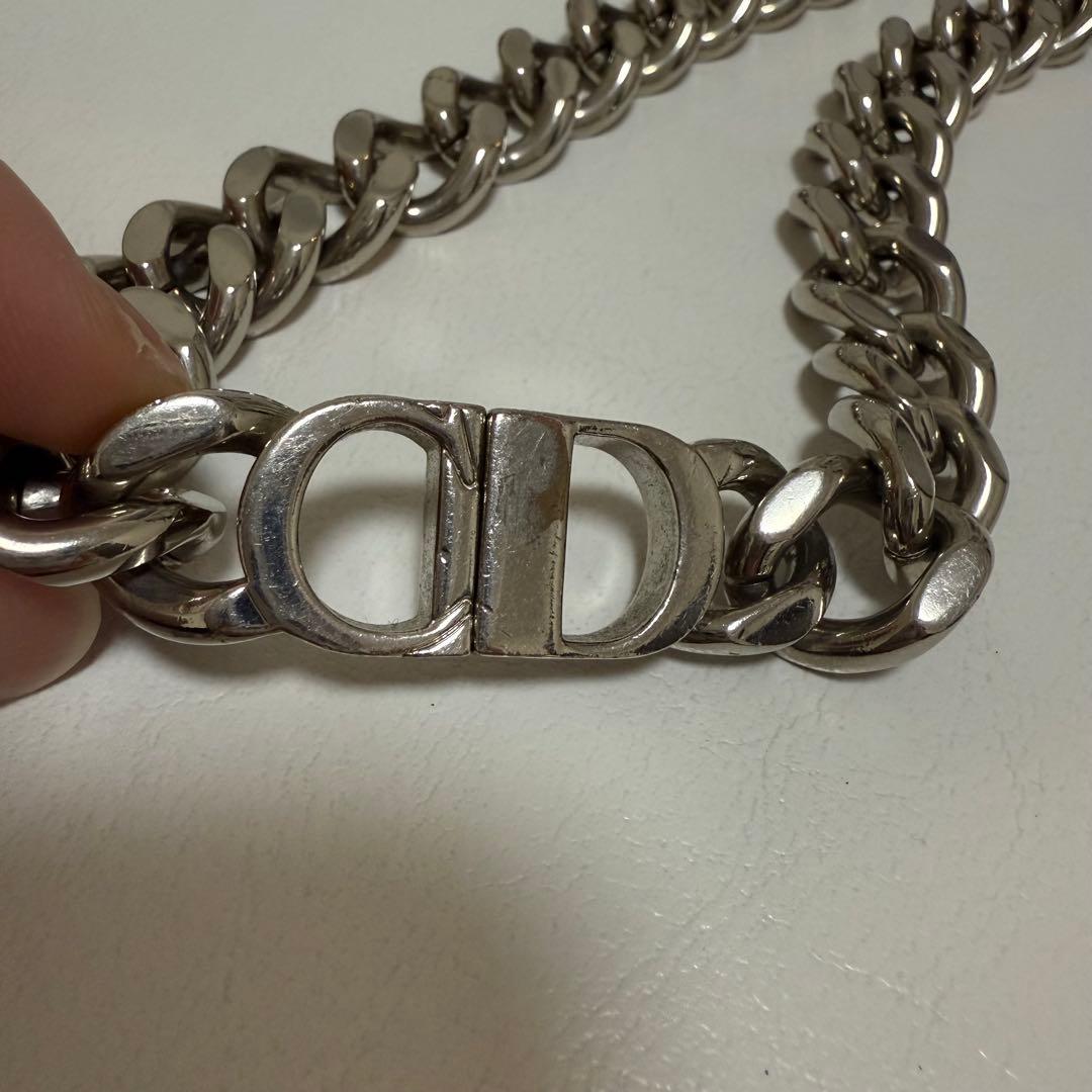 DIOR ロゴ　チェーンネックレス