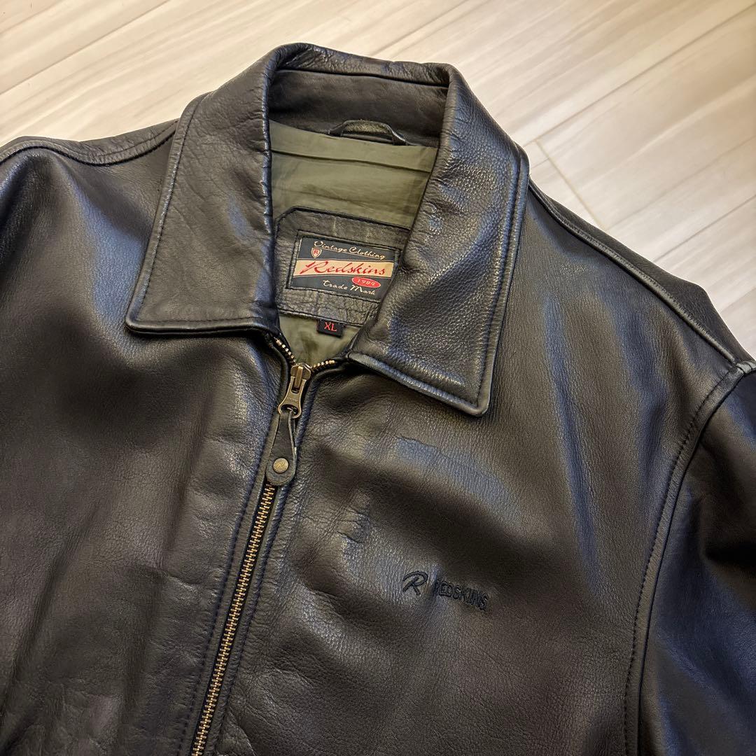90s Redskins レザージャケット