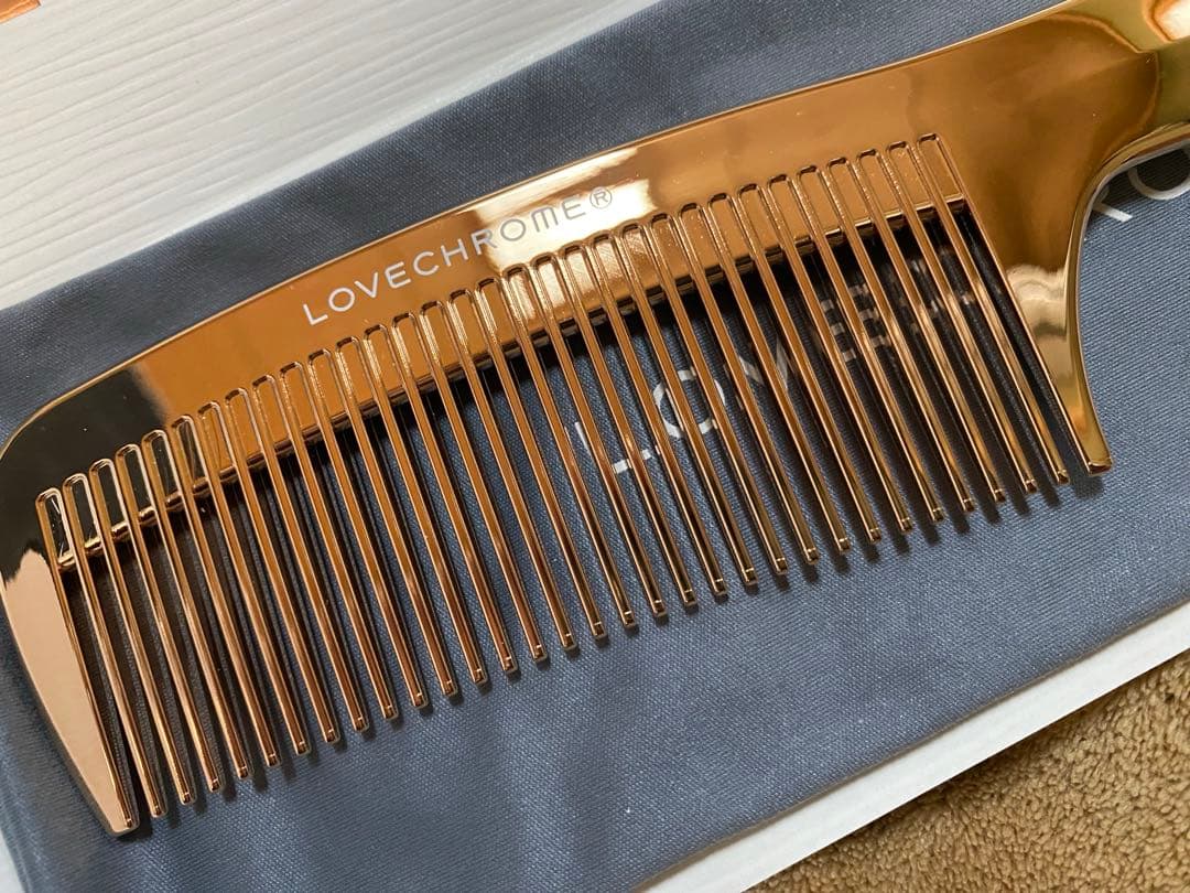 LOVECHROME K24GP ラブクロム ローズゴールド テツキ コーム