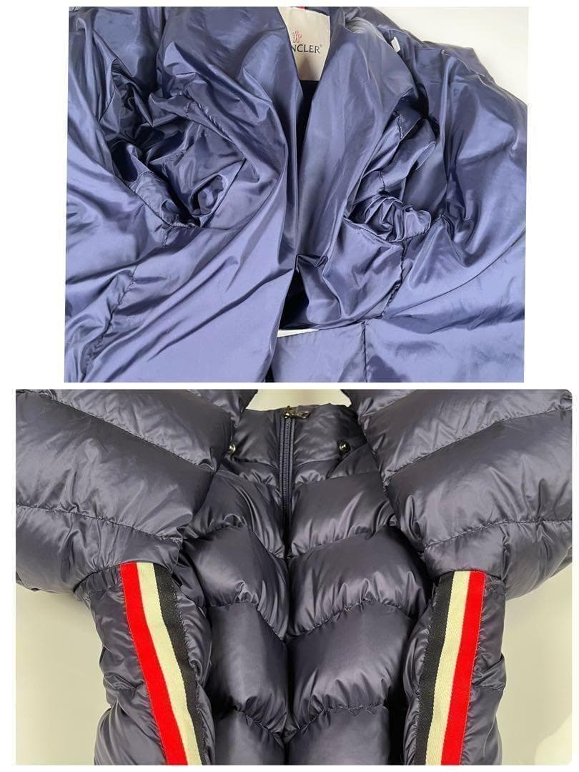 【未使用級】MONCLER モンクレール ネイビー ダウンジャケット M相当