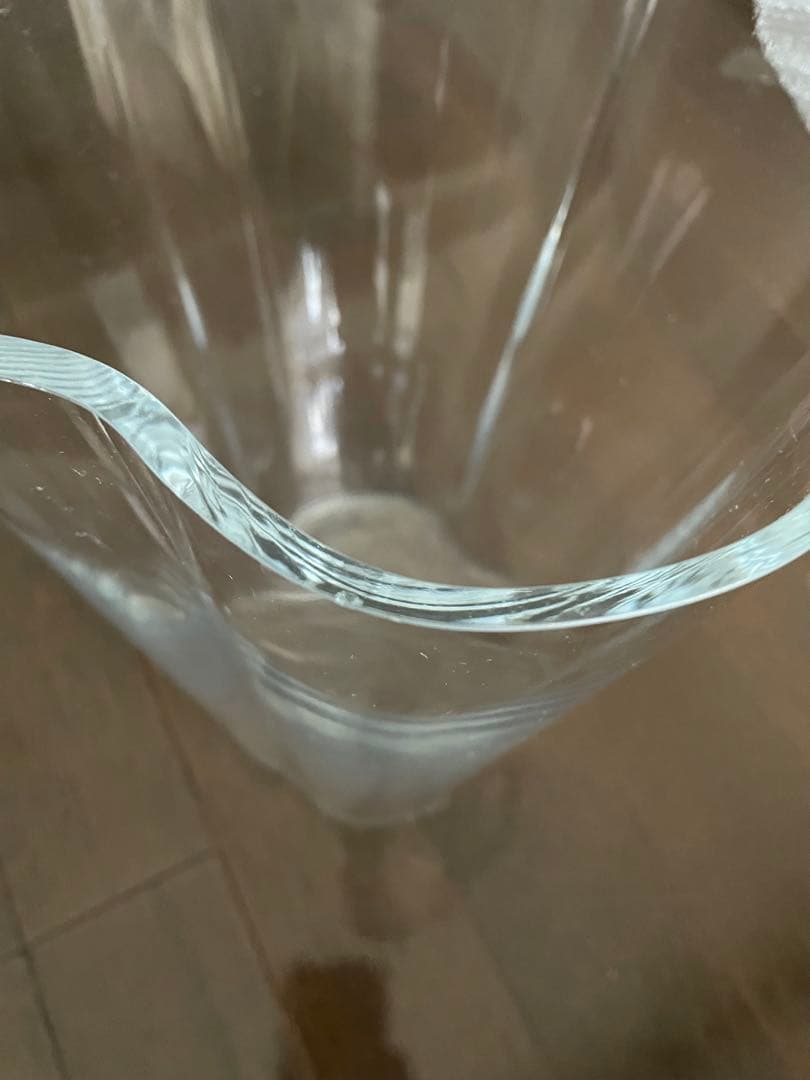 アルヴァ アアルト ベース クリア 270mm イッタラ aalto 欠けあり