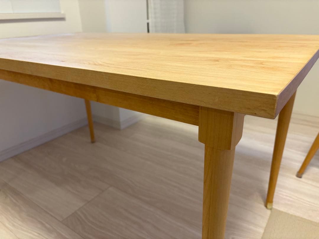 【美品】ダイニングテーブル　長方形　MOMO natural 135 83