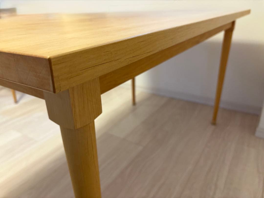【美品】ダイニングテーブル　長方形　MOMO natural 135 83