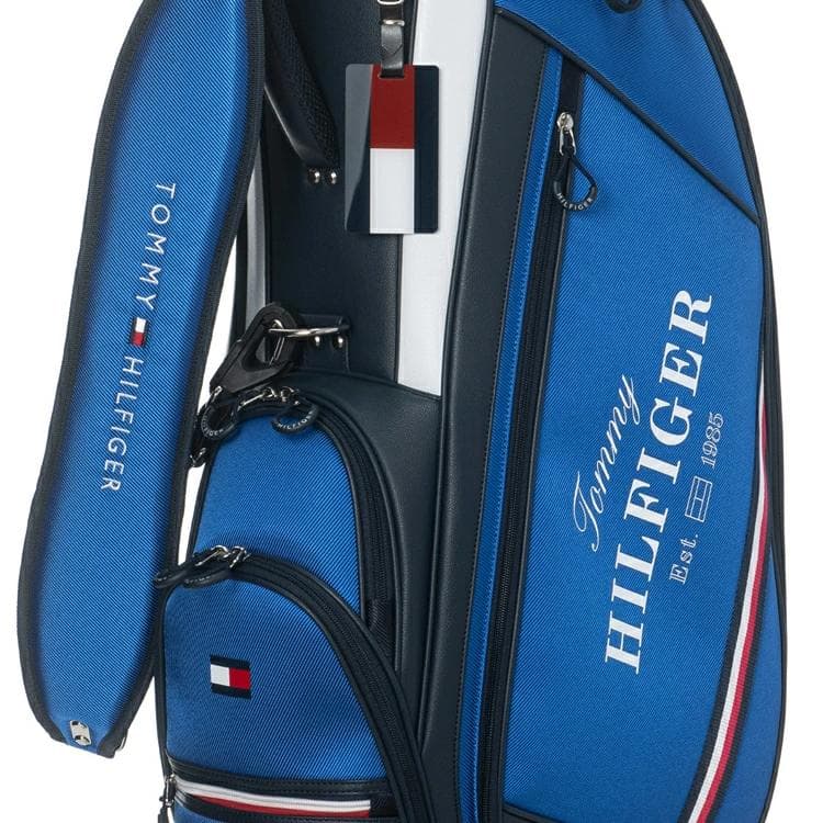 新品 トミーヒルフィガーゴルフ キャディバッグ THMG5SC5 ブルー