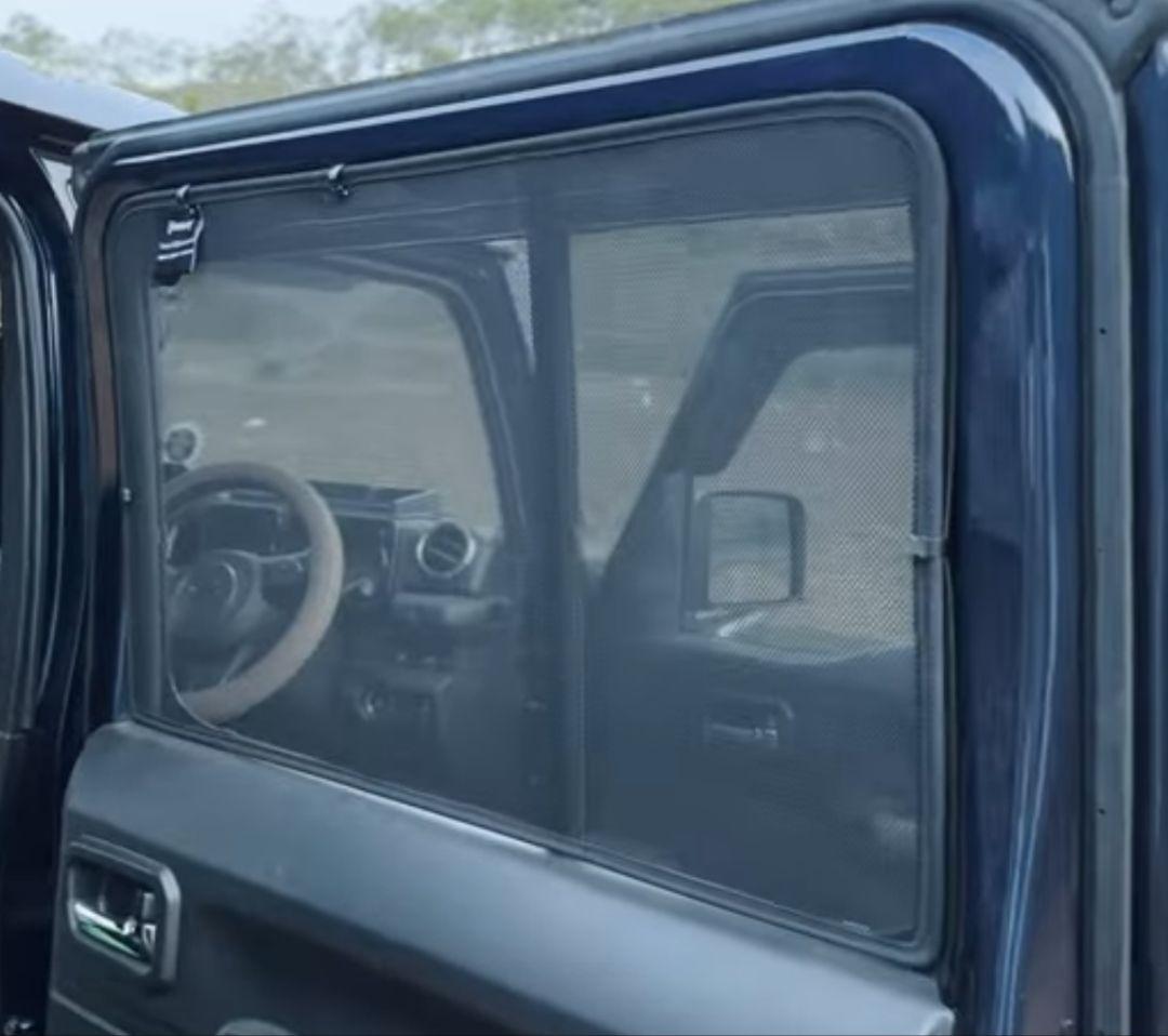 スズキ純正 ジムニーノマドJC74 サンシェード バイザー クリップ付7枚セット