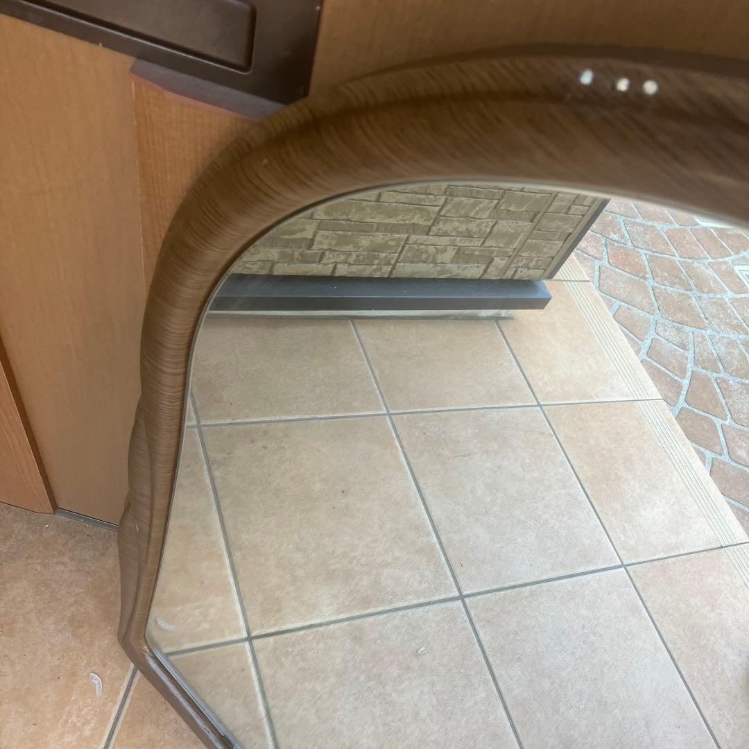 北欧ヴィンテージ ウォールミラー アーチミラー　特大　ビンテージ　アンティーク