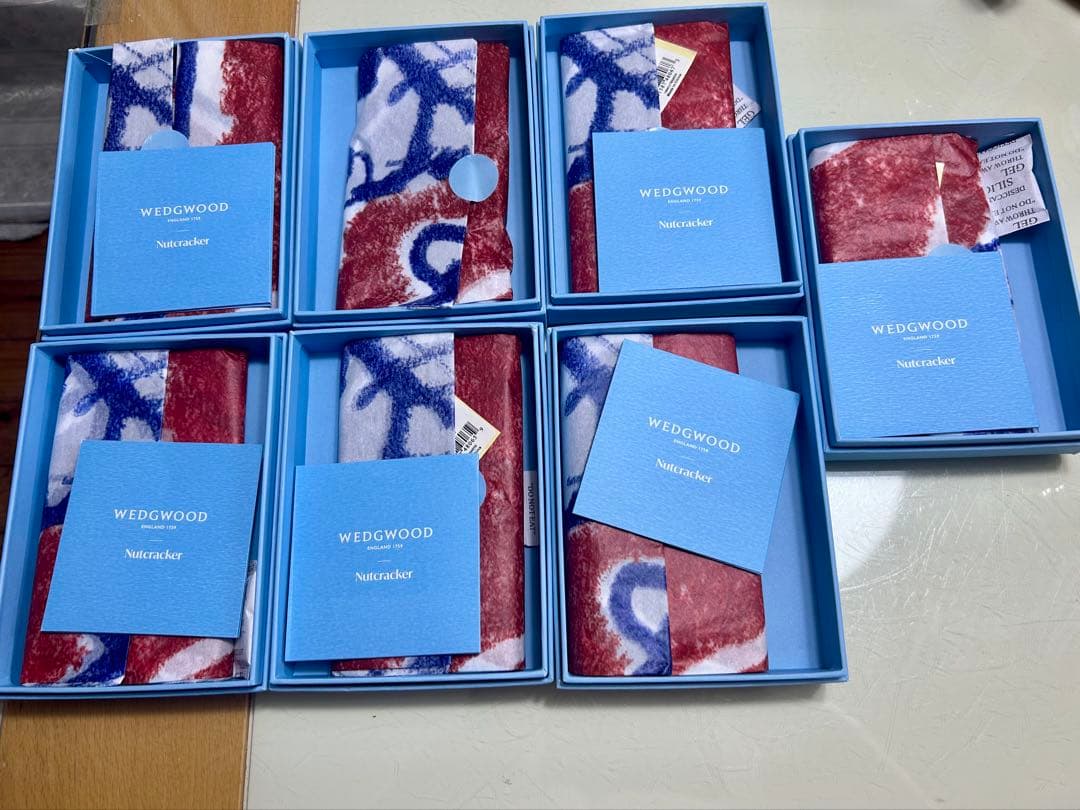 ウェッジウッド　ホリディオーナメント　Nutcracker 7点セット