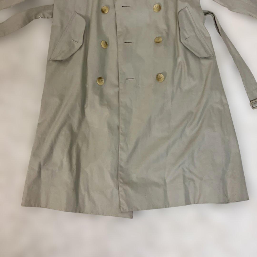 【希少品】Burberry カーキ トレンチコート　ロング丈　　ノバチェック