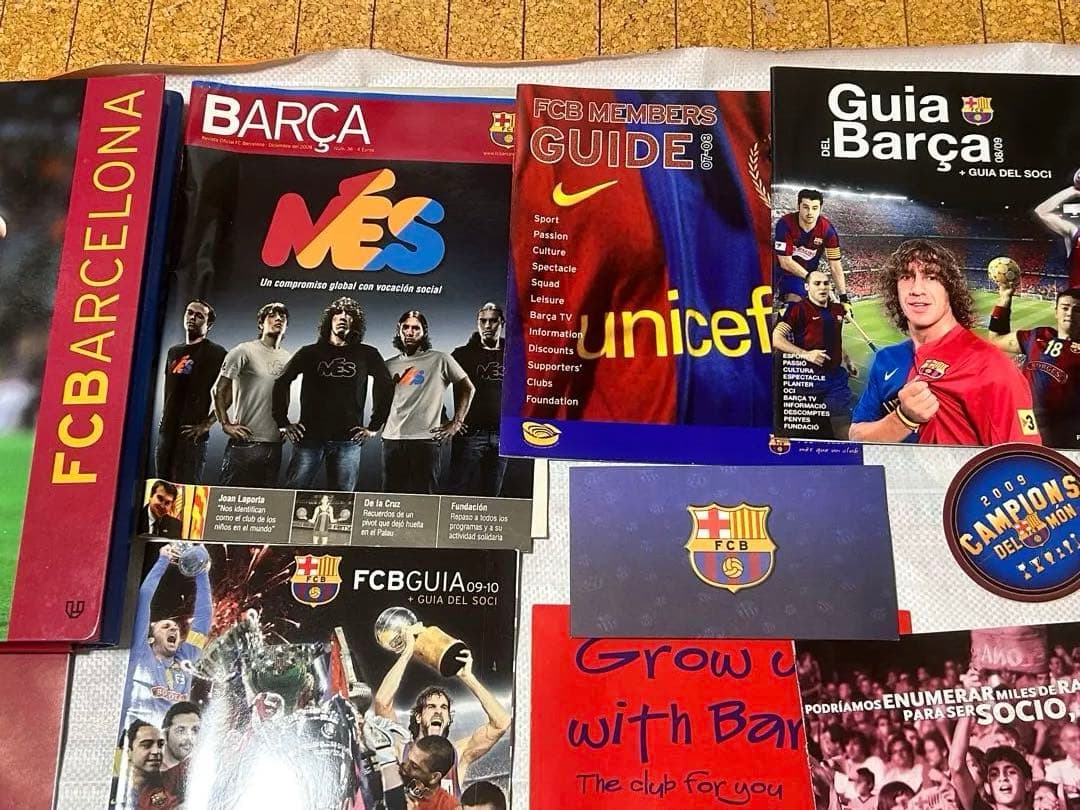 【公式ファンクラブグッズ】FCバルセロナ まとめ売り