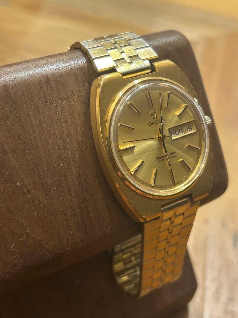 OMEGA Seamaster オメガ　自動巻き　ゴールド　166.0216