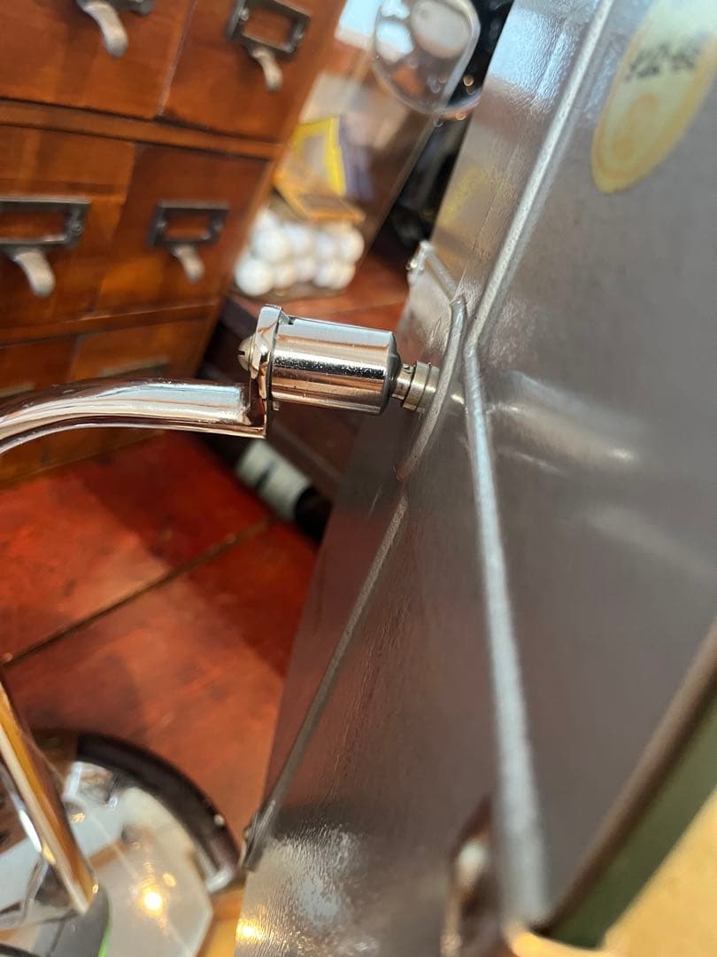 昭和レトロ アイアン 卓上鏡 化粧鏡 スタンドミラー 店舗用ミラー 店舗什器