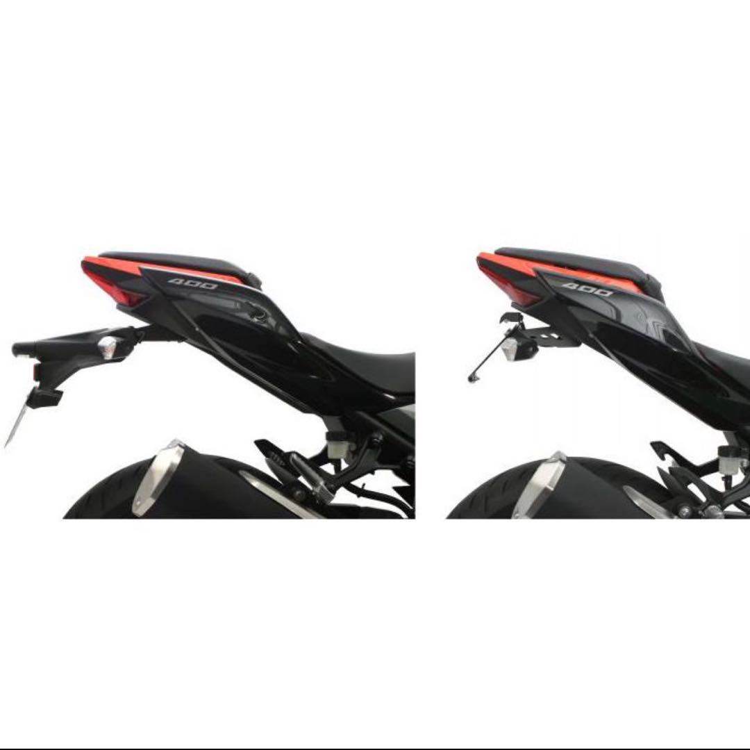 アクティブ フェンダーレスKIT LEDナンバー灯NINJA・Z 250〜400