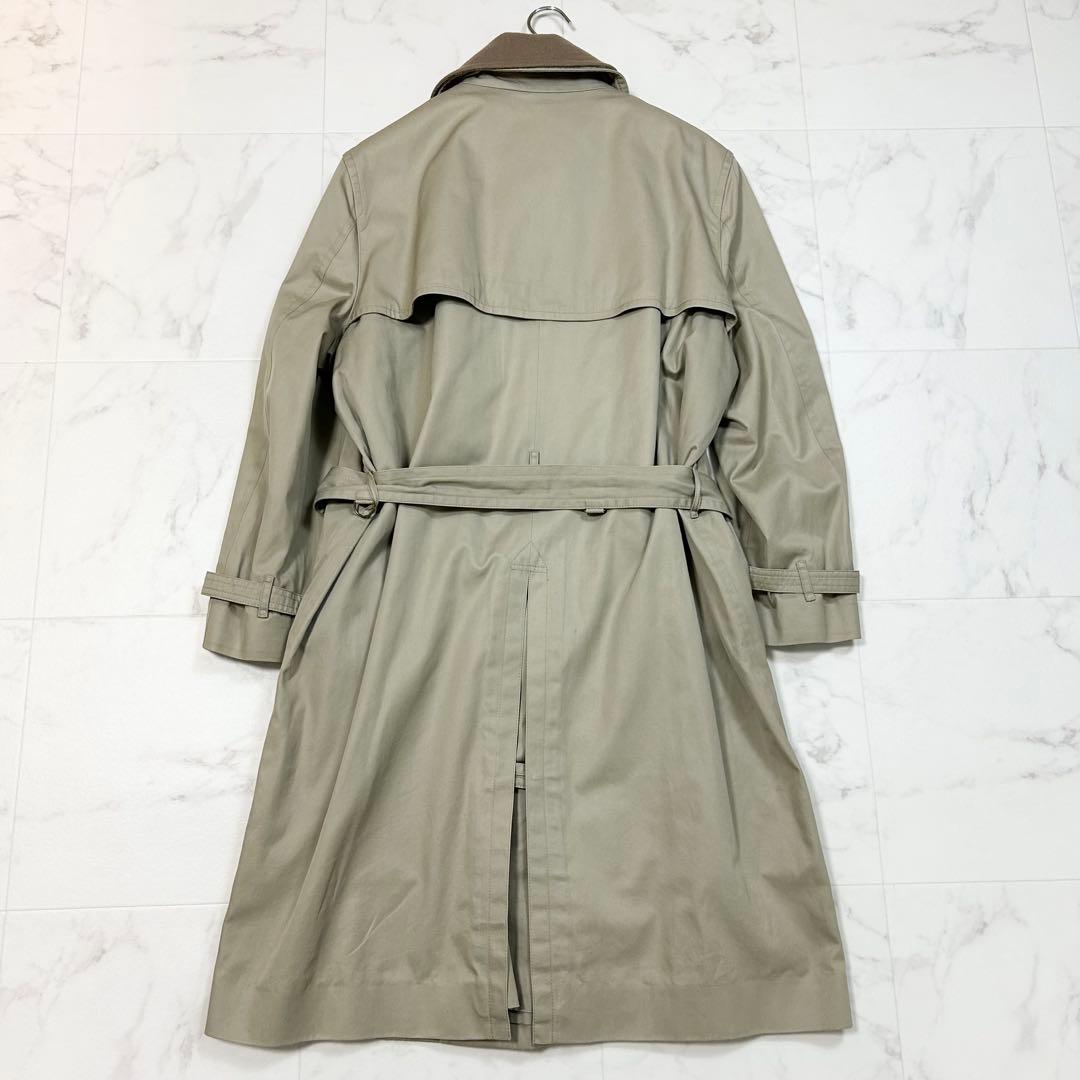 ブルックスブラザーズ トレンチコート ライナー カシミヤ ベージュ 42 XL