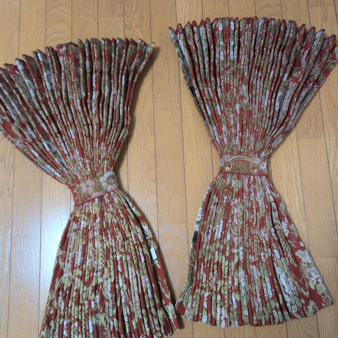 花籠仮眠カーテン　裏生地有り