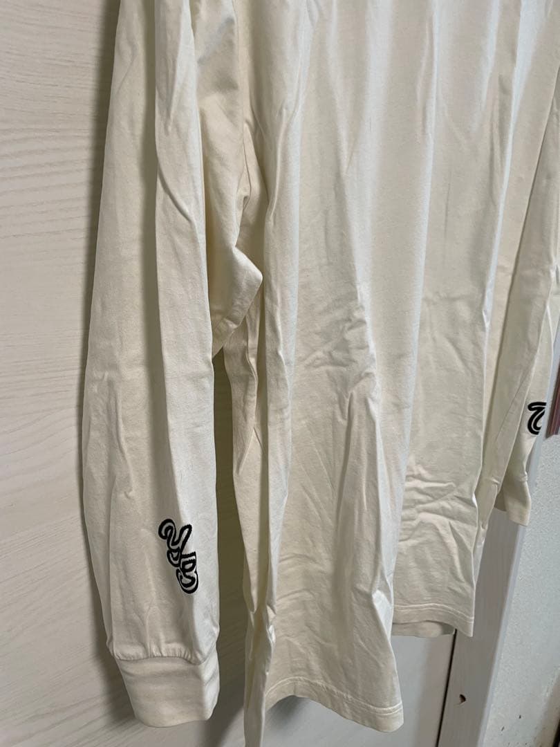 Y-3 ホワイト 長袖カットソー