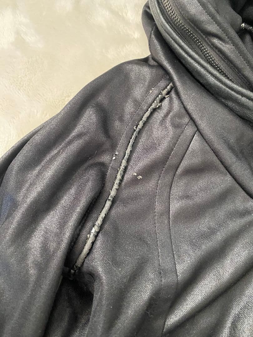 00s ジャックローズluv maison coated hoodie y2k