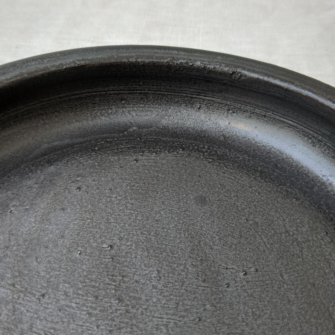 未使用品　市川孝　楕円　オーバル　皿　耐火皿　魯山