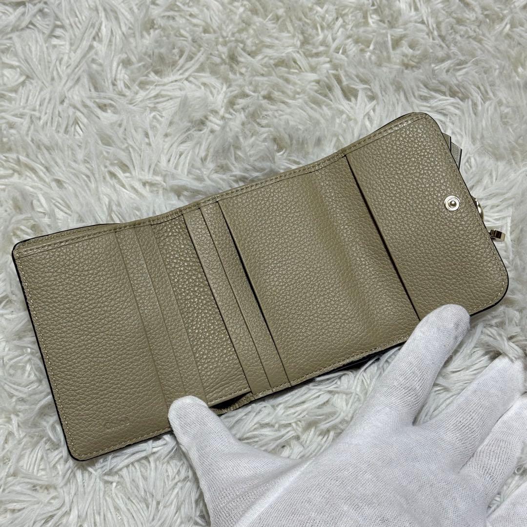 ⭐️新品未使用⭐️　Chloe　Alphbet　アルファベット　三つ折り財布