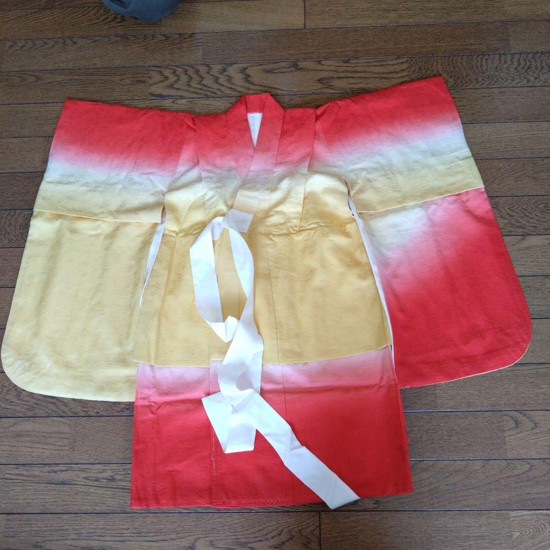 七五三　3歳　お着物　昭和レトロ