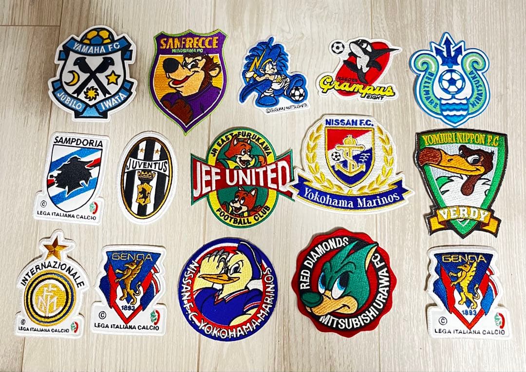 Ｊリーグサッカーワッペン　希少