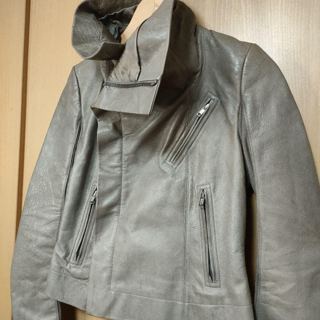 Rick Owens リックオウエンス　ラムレザー　ライダースジャケット