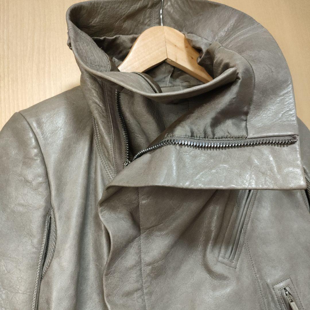 Rick Owens リックオウエンス　ラムレザー　ライダースジャケット