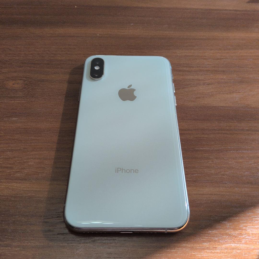 【値下げしました】iPhoneXs シルバー 256G 本体 SIMロック解除済