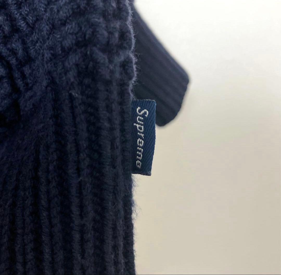 Supreme waffle cardigan ワッフルカーディガン